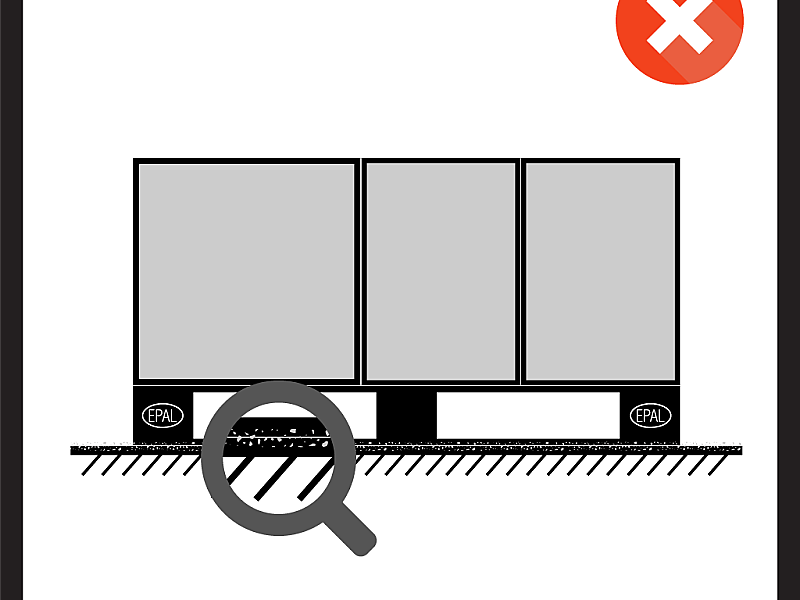 Clearing the load platform