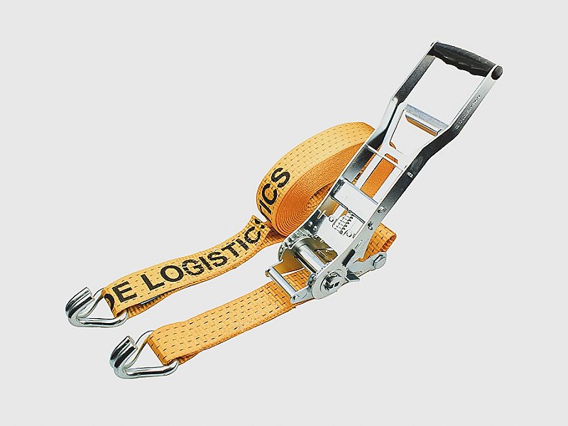 Colourful lashing strap with name print